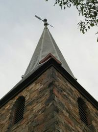 Low angle view of building against sky