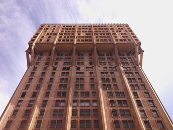 Low angle view of building against sky