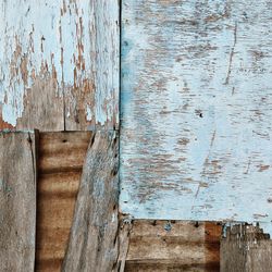 Close-up of weathered wood