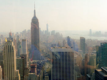 Cityscape against sky