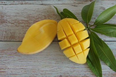 chopped mango