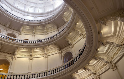 Low angle view of historic building