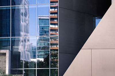 Low angle view of modern building