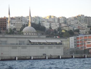 River with buildings in background