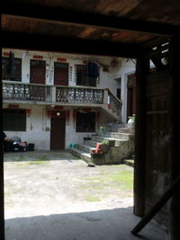 View of colonnade