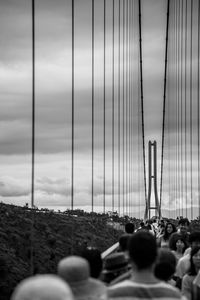 People at mishima skywalk