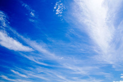 Low angle view of sky