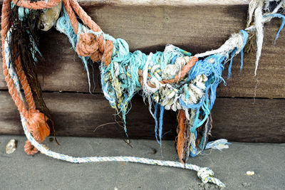 Close-up of clothes