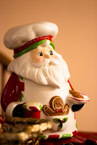 Close-up of stuffed toy on table