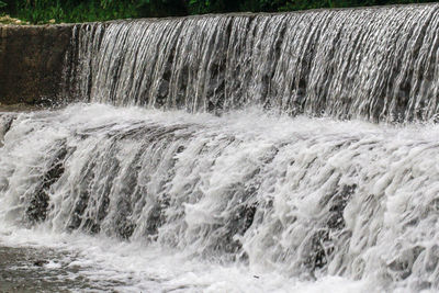 Close-up of flowing water