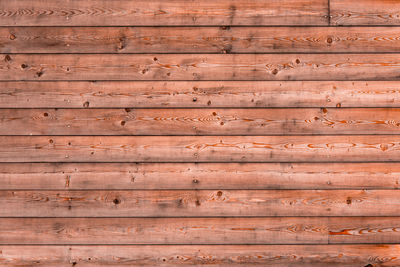 The surface of the old brown wood texture shot of background wooden wall