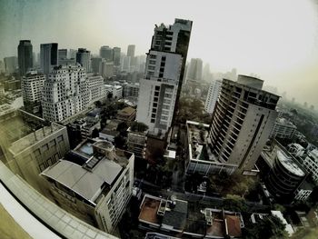 Modern buildings in city