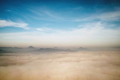 Scenic view of cloudscape against sky