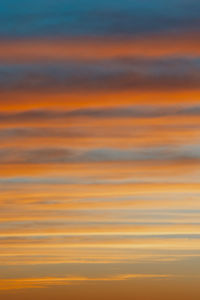 Full frame shot of orange sky