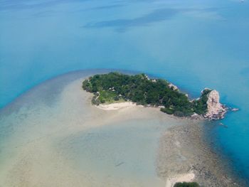 Aerial view of ko samui island