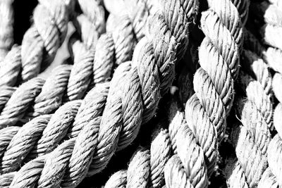 Full frame shot of rope