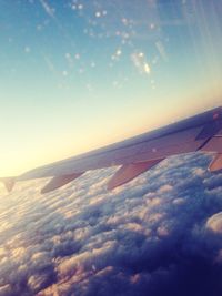 Aerial view of landscape against sky