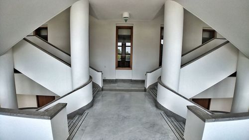 Steps in corridor in building