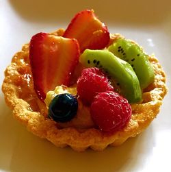 Close-up of sweet food in plate