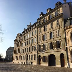 Low angle view of old building