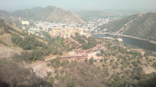 Aerial view of cityscape