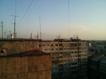 Cranes at construction site