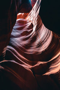 Full frame shot of rock formation at antelope national park