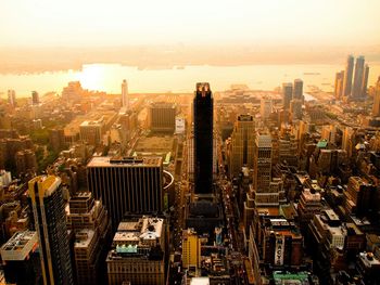 Aerial view of cityscape