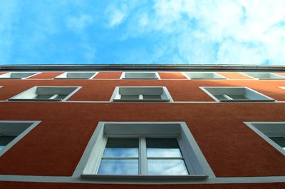 Low angle view of building against sky