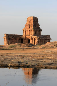 View of temple against the sky