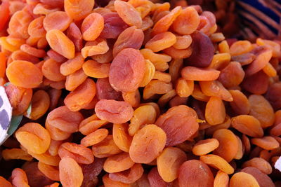 Full frame shot of fruits in market