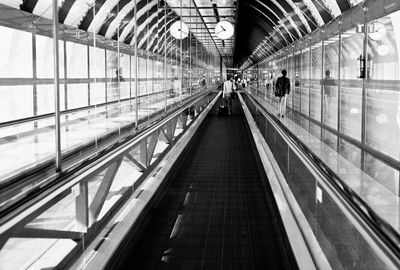 Railroad station platform