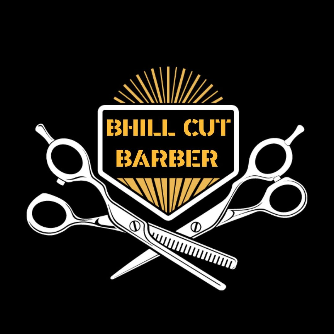 LOGO 13 - BHILL CUT BARBER Logo Logo Design Logo Designer Luxury Platinum Crown Single Word Fashion Text Royalty