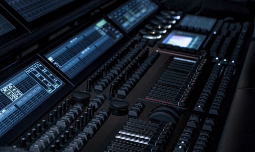 Buttons equipment for sound mixer control, equipment for sound mixer control, electornic device