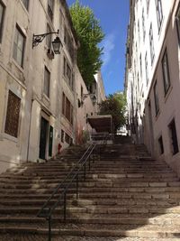 Staircase in building