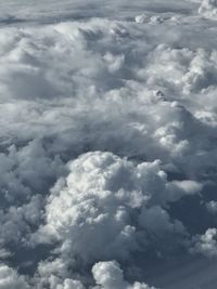 Low angle view of clouds in sky