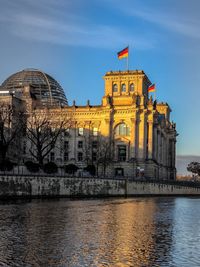 View of historical building against sky