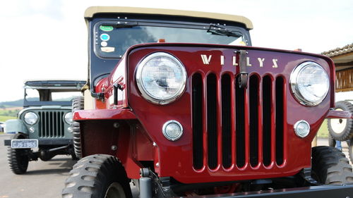 View of vintage car