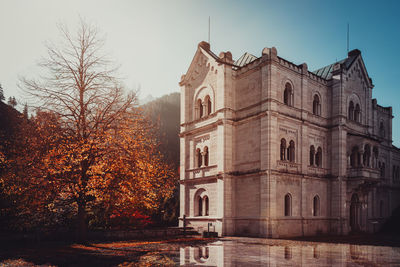 View of historic building against sky