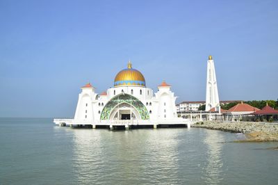 Floating mosque of melaka