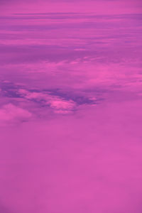 Low angle view of clouds in sky during sunset