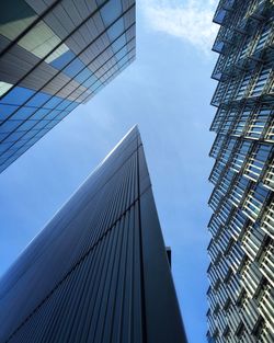 Low angle view of modern building