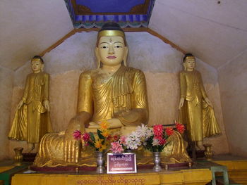 Statue of buddha in temple