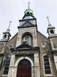 Low angle view of a church