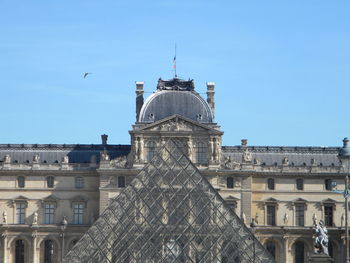 Low angle view of historical building