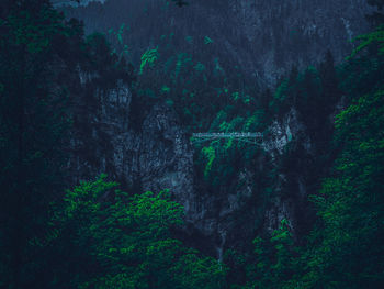 That is a shot of the marienbruecke or marien bridge near castle neuschwanstein.