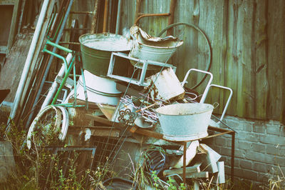 Close-up view of lamp