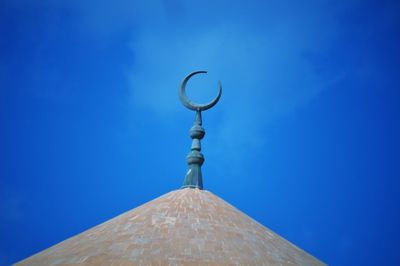 Close-up low angle view of blue sky