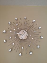 Close-up of clock, time