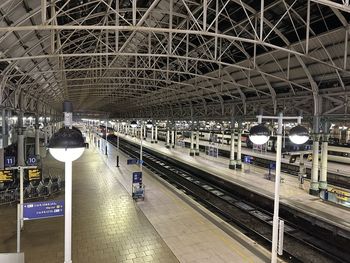 Trains at airport